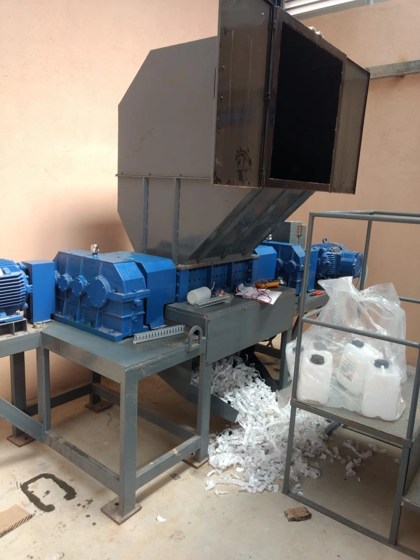 Waste HDPE Drum Shredder-1