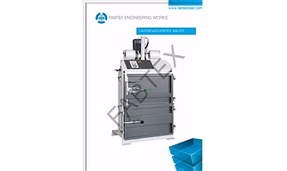 Cardboard Baling Press