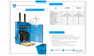 Tire Baling press Machine