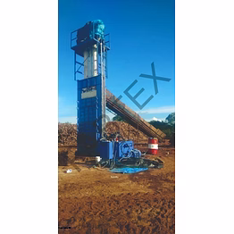 cotton waste baling press