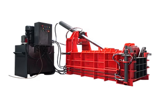 Double Action Scrap Baling Press