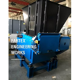 plastic lumps shredder machine