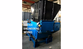 Plastic Lumps Shredder Machine