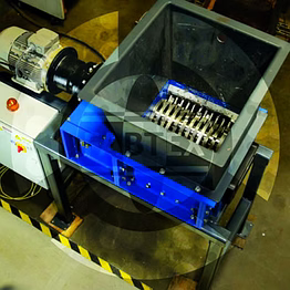 e waste shredder machine