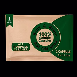 glass cleaner capsules, floor cleaner capsules, kitchen cleaner capsules, bathroom cleaner capsules, all-purpose cleaner capsules,air freshener capsules , laundry pods capsules