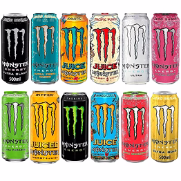 monster energy drink 500ml can - product of usa