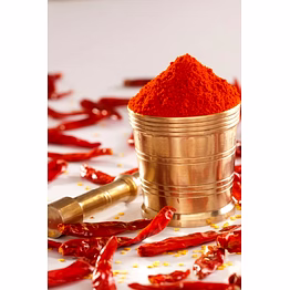 indian premium kashmiri red chilly/chilli/chili powder - a+ quality
