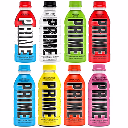 prime hydration by ksi and logan paul - a plethora of flavors - zero sugar!