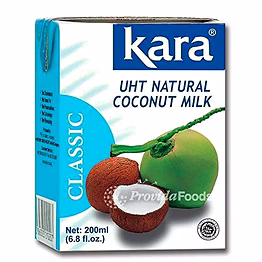 kara uht classic coconut milk 200ml tetrapak
