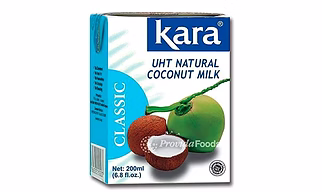Kara UHT Classic Coconut Milk 200ml Tetrapak
