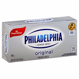 imported kraft philadelphia cheese 250g block - usa