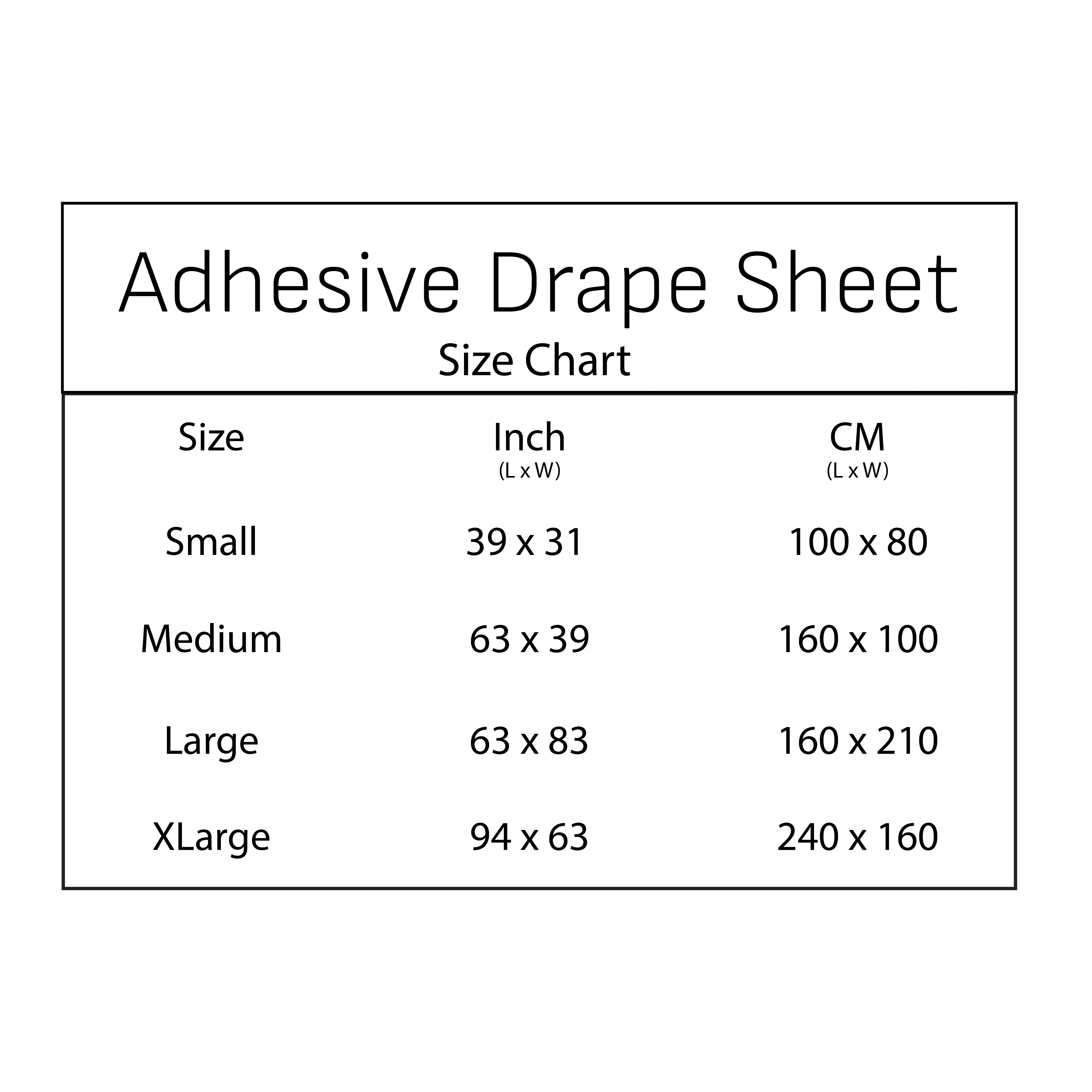 Adhesive Drape Sheet-2