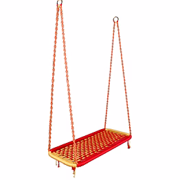 2 seater strong macrame outdoor swing chair for adults