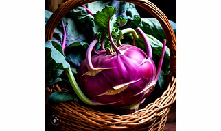 Kohlrabi (Knol-khol or Ganth Gobi)