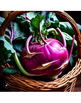 Kohlrabi (Knol-khol or Ganth Gobi)
