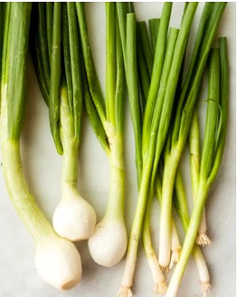 green onions (scallions or spring onions)