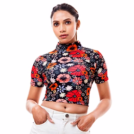 raados regular sleeves printed women multicolor top
