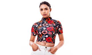 Regular Sleeves Printed Women Multicolor Top