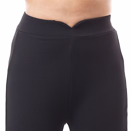 raados black lycra blend trousers