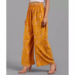 raados women regular fit multicolor crepe trousers