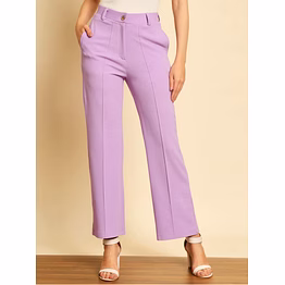 raados women regular fit lycra blend trousers