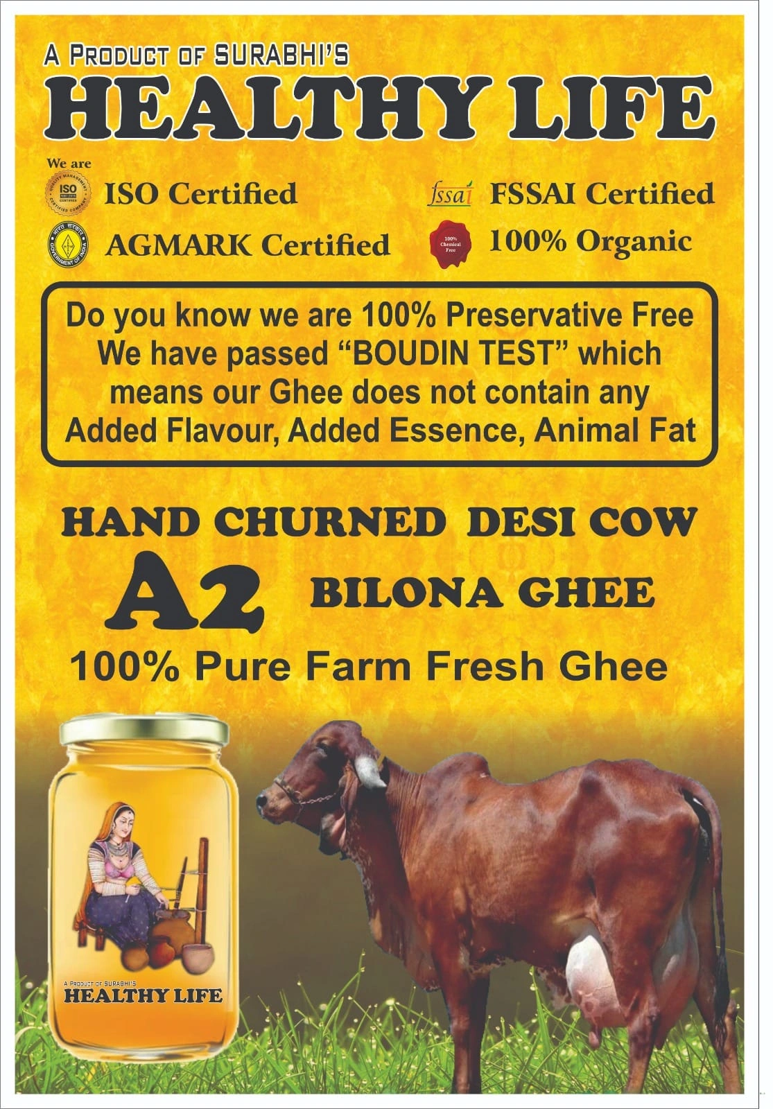 A2 Bilona Cow Ghee-1