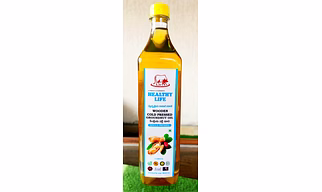 Wooden Cold Pressed Groundnut (Peanut) Oil