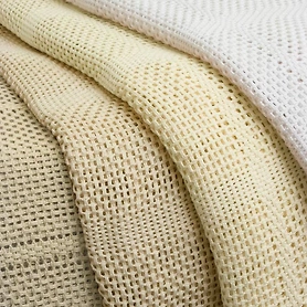 100% COTTON LENO THERMAL BLANKET