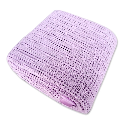 100% COTTON LENO THERMAL BLANKET-1