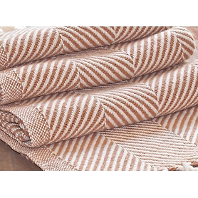 100% COTTON HERRINGBONE BLANKET