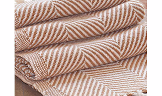 100% COTTON HERRINGBONE BLANKET