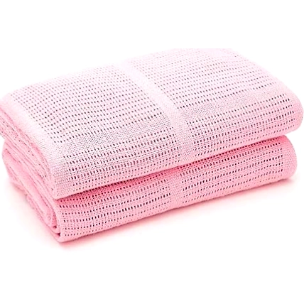100% COTTON CELLULAR BLANKET-12584474