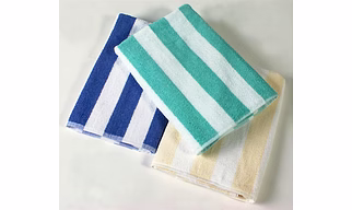100% COTTON CABANA STRIPE BEACH TOWEL