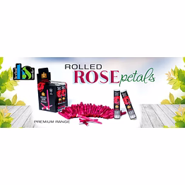 rose petals rolls/cones (3 rolls per tube /12 tube/ pack/ total 36 rolls per pack)