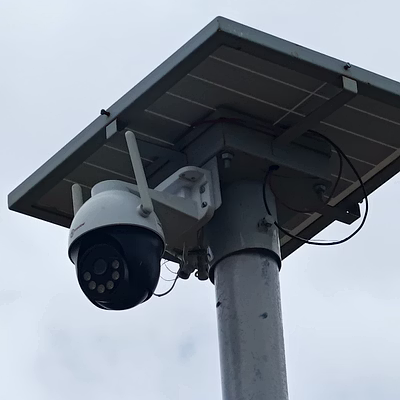 solarbasket solar cctv