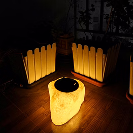 solarbasket solar rock light(3)
