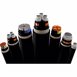 aluminum & copper armoured cable.