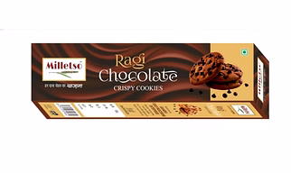 Milletso Ragi Chocolate Crispy Cookies