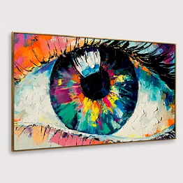abstract wall painting