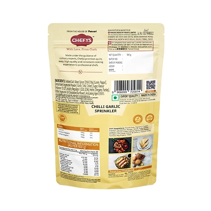 CHEFYS  - CHILLI GARLIC SPRINKLER - 250G-1