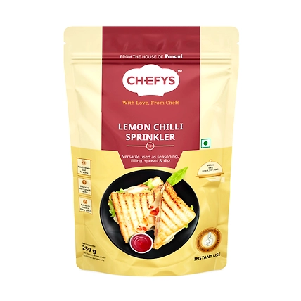Chefys Lemon Chilli Sprinkler - 250gm-12619348