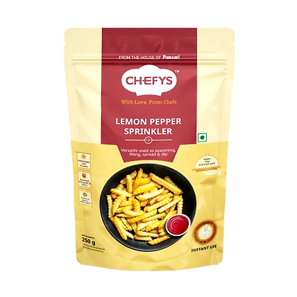 Chefys Lemon Pepper Sprinkler - 250gm-12619350