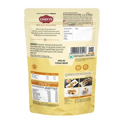 Chefys Malai Tikka base - 500gm-1