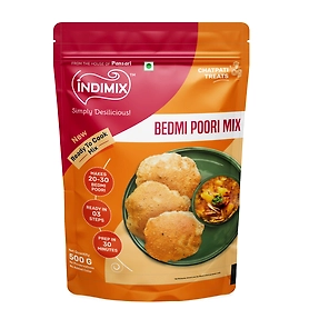 Indimix Bedmi Poori Mix - 500gm