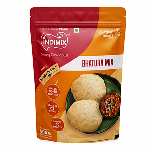 Indimix Instant Bhatura Mix 500g , Ready to Make Soft Bhatura