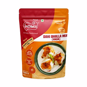 Indimix Instant Dahi Bhalla Mix 500g ,Ready to Cook Dahi bhalla