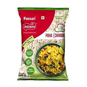 Indimix Pansari Poha ( Inside MSL) - 500gm