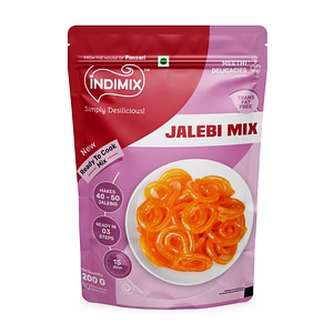 Indimix Instant Jalebi Mix 200g , Ready to Make Crispy Jalebi mix