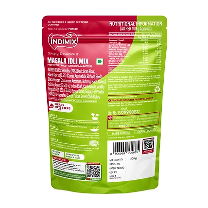 Indimix Masala Idli - 200gm-1