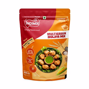 Indimix Instant Multigrain Bhajiya Mix 200g , Ready to Cook Multigrain  Bhajiya mix